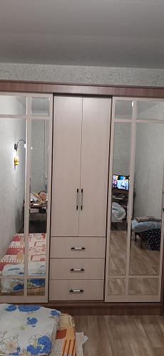 Шкаф-купе Маэстро ясень белый фото покупателя 2